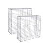 Songmics Gabion A Pierre | Songmics-2-Gabions-100-X-90-X-30-Cm-Ggb293