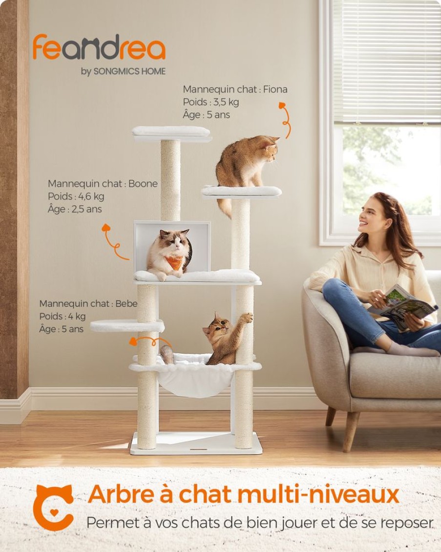 Songmics Arbres A Chat | Feandrea-Arbre-A-Chat-Confortable-Pct164