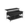 Songmics Tables Basses | Vasagle-Table-Basse-Avec-Plateau-Relevable-Gris-Anthracite-Noir-Lct215