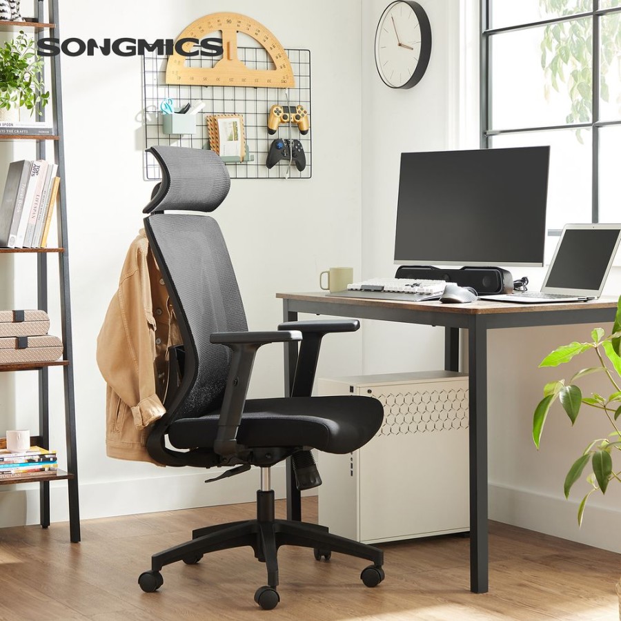 Songmics Fauteuils De Bureau | Songmics-Fauteuil-Appui-Tete-Obn057