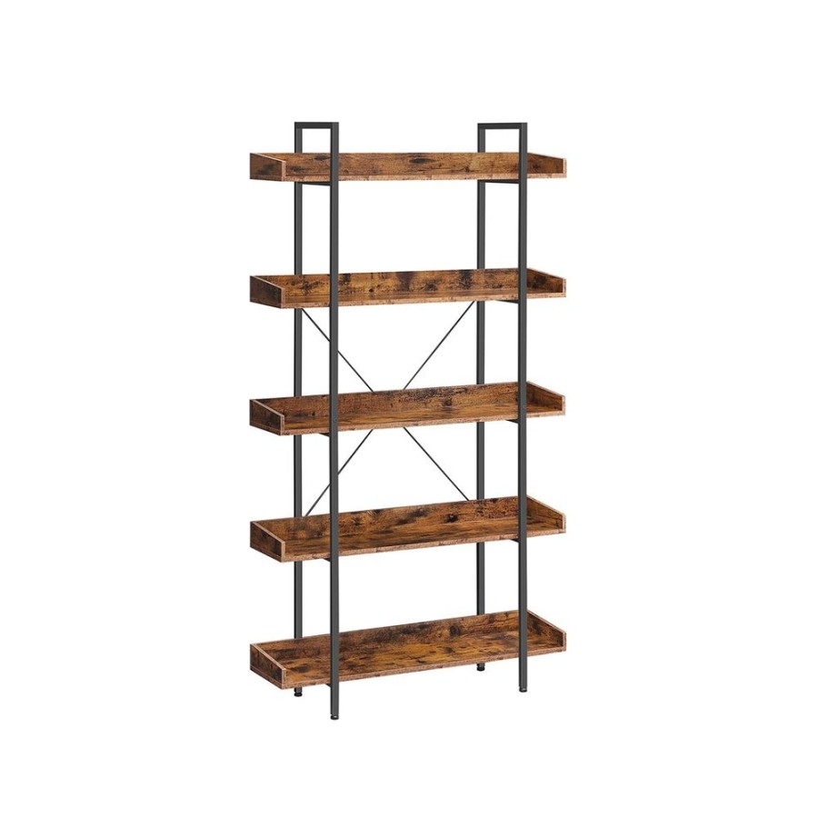 Songmics Etageres & Bibliotheques | Vasagle-Etagere-5-Niveaux-Industriel-Lls110