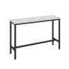 Songmics Cuisine & Salle A Manger | Vasagle-Table-De-Salle-A-Manger-Avec-Cadre-En-Metal-40-X-140-X-90-Cm-Lbt140