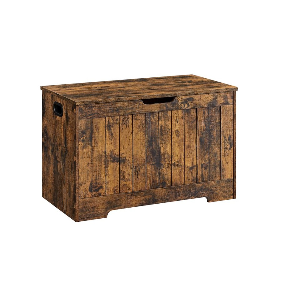 Songmics Bancs De Rangement | Vasagle-Coffre-De-Rangement-40-X-76-X-48-Cm-Industriel-Lhs011