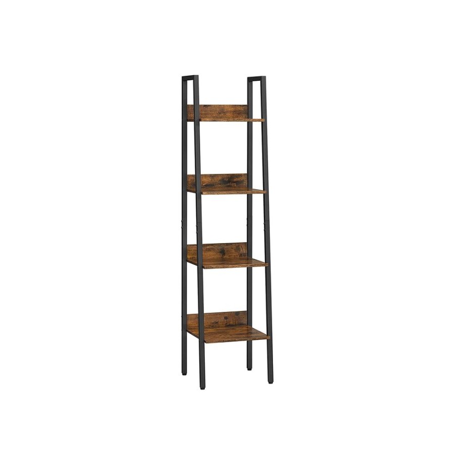 Songmics Etageres | Vasagle-Etagere-Echelle-4-Niveaux-Lls108