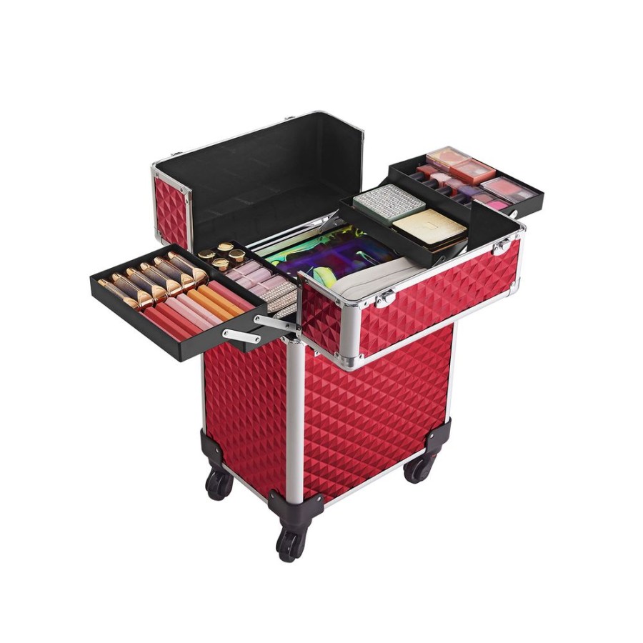 Songmics Mallettes & Valises A Maquillage | Songmics-Valise-De-Maquillage-Professionnel-Jhz013