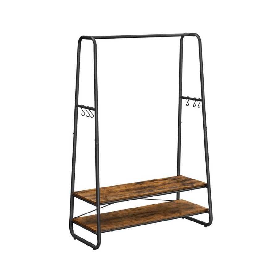 Songmics Penderies & Portants | Vasagle-Portant-Tringle-Etagere-Rgr112