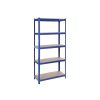 Songmics Etageres & Bibliotheques | Songmics-Etagere-150-X-75-X-30-Cm-Bleu-Glr30