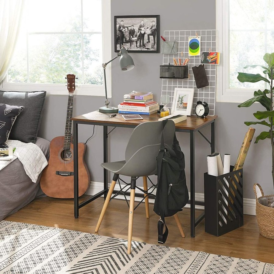 Songmics Bureau | Vasagle-Bureau-100-Cm-Industriel-Lwd41