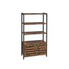 Songmics Etageres & Bibliotheques | Vasagle-Meuble-De-Rangement-3-Etageres-Multifonctionnel-Lsc75