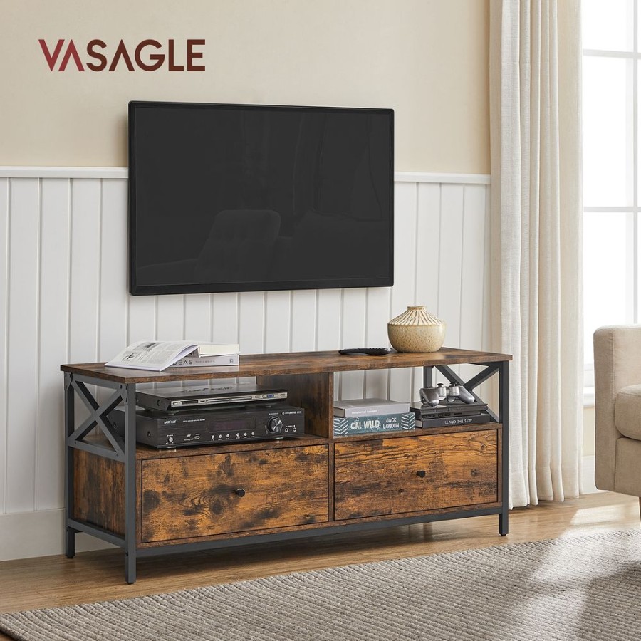 Songmics Meubles Tv | Vasagle-Meuble-Tv-Design-X-Ltv300