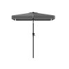 Songmics Parasols | Songmics-Parasol-Rectangulaire-200-X-150-Cm-Sans-Pied-Gris-Gpu048