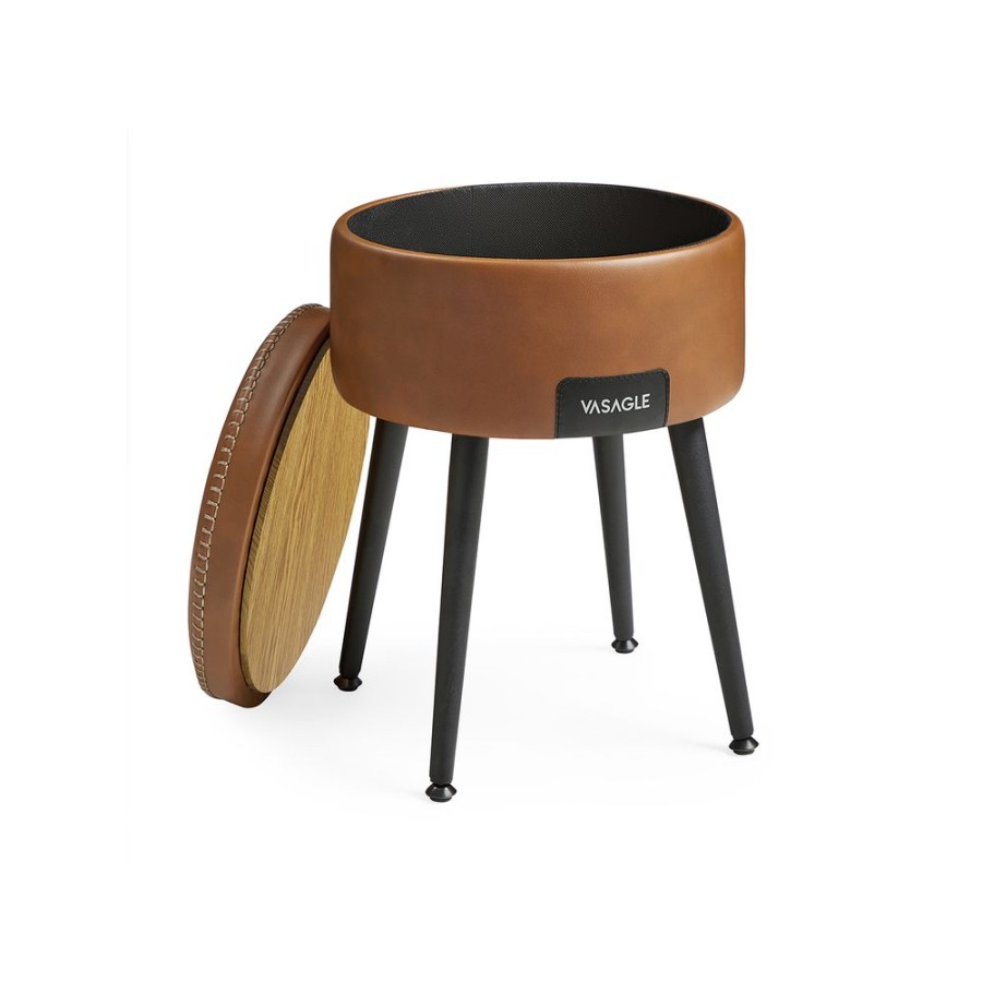 Songmics Bancs A Chaussures | Vasagle-Ekho-Collection-Pouf-De-Rangement-Lom005