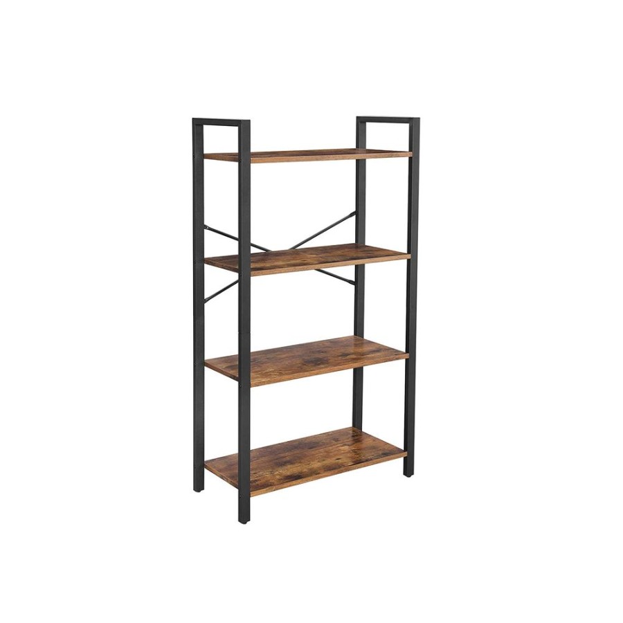 Songmics Etageres & Bibliotheques | Vasagle-Etagere-4-Niveaux-Industriel-Lls60