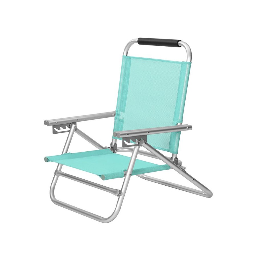 Songmics Chaises D'Exterieur | Songmics-Chaise-De-Plage-Vert-Gcb065