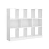 Songmics Etageres & Bibliotheques | Vasagle-Etagere-11-Cases-Blanc-Lbc054