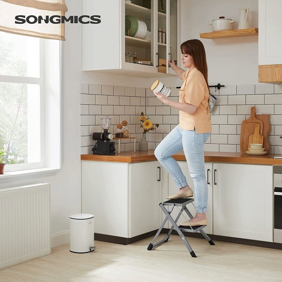 Songmics Echelles | Songmics-Marche-Pieds-Pliable-Gsl002