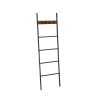 Songmics Etageres De Salle De Bain | Vasagle-Etagere-Echelle-Lls016