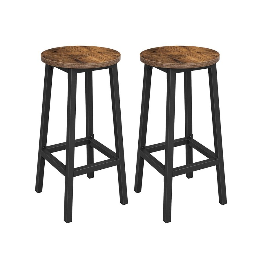 Songmics Tabourets De Bar | Vasagle-Tabouret-Haut-Industriel-Lbc32