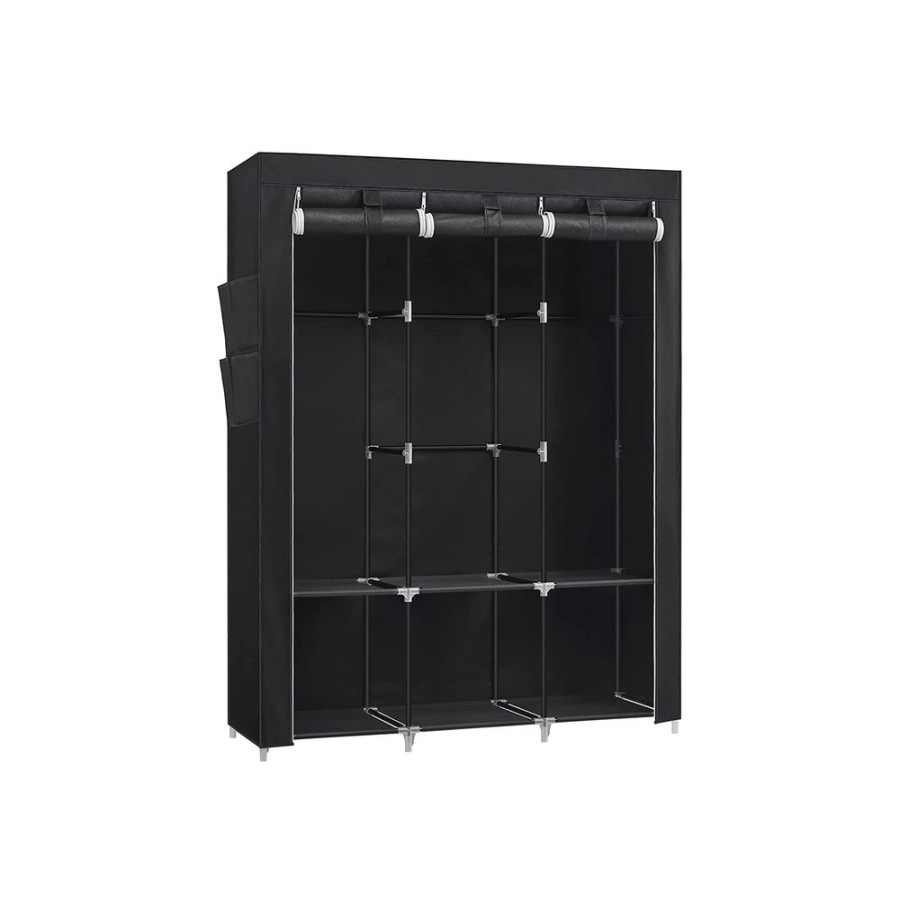 Songmics Armoires & Garde-Robes | Songmics-Armoire-En-Tissu-Noir-Ryg092