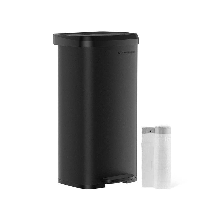 Songmics Poubelles | Songmics-Poubelle-De-Cuisine-68L-En-Metal-Ltb520