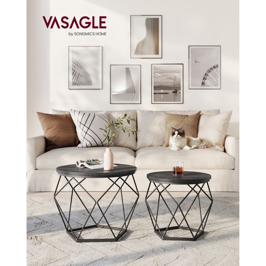 Songmics Tables Basses | Vasagle-Table-Basse-Style-Industriel-Let040