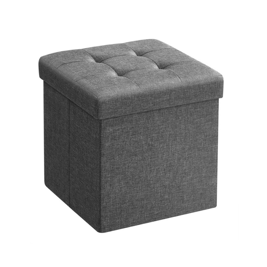 Songmics Bancs De Rangement | Songmics-Banc-De-Rangement-Gris-Lsf028