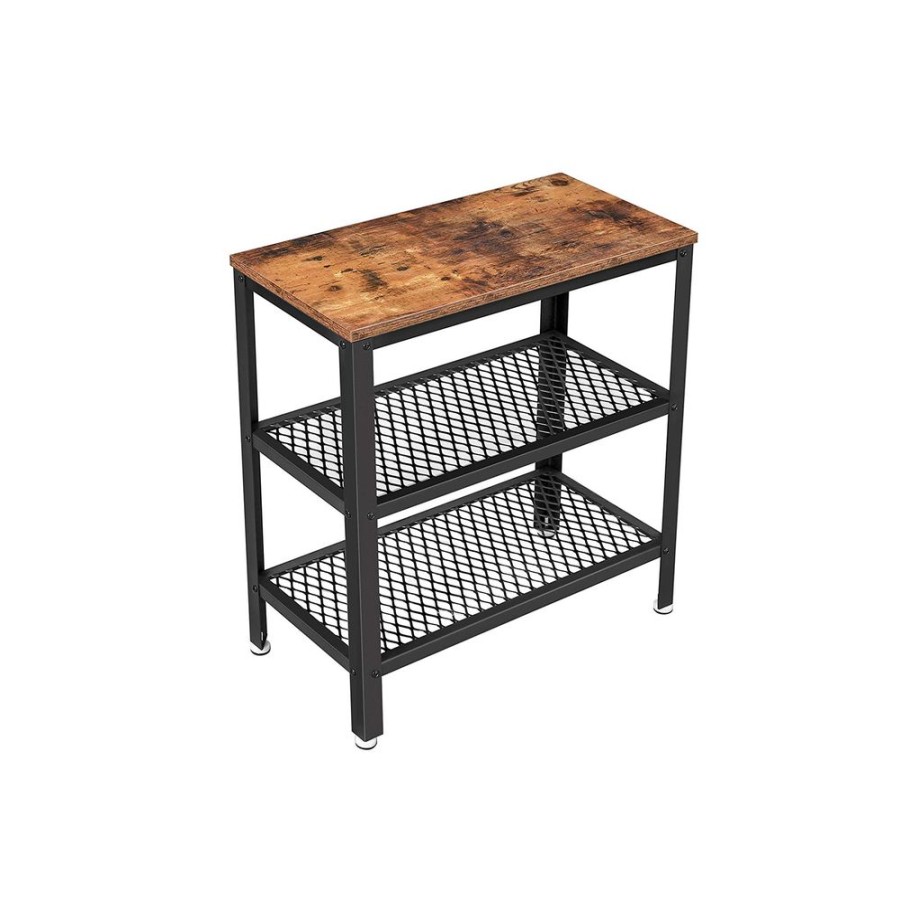 Songmics Tables D'Appoint | Vasagle-Table-Dappoint-Grille-3-Niveaux-Let33