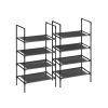 Songmics Meubles A Chaussures | Songmics-Etagere-A-Chaussures-4-Niveaux-Lsr044