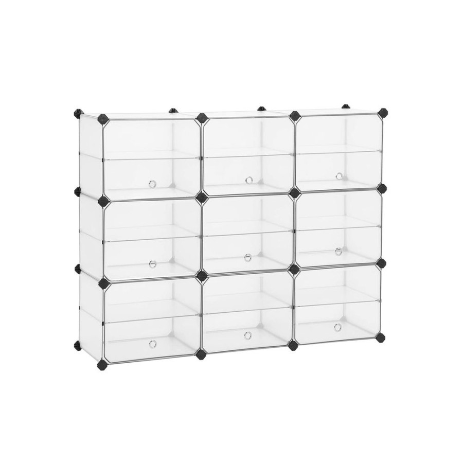 Songmics Etageres De Salle De Bain | Songmics-Etagere-De-Rangement-Modulable-Lpc502