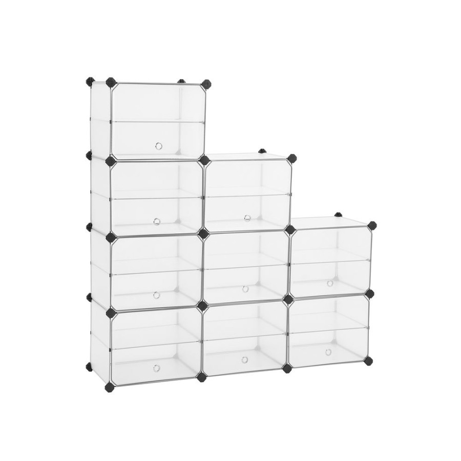 Songmics Etageres De Salle De Bain | Songmics-Etagere-De-Rangement-Modulable-Lpc502