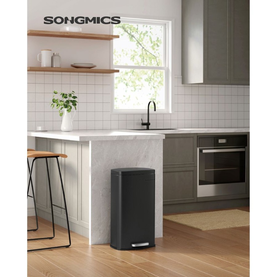 Songmics Poubelles | Songmics-Poubelle-De-Cuisine-Avec-Pedale-Ltb03