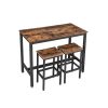 Songmics Cuisine & Salle A Manger | Vasagle-Lot-Table-Et-Chaises-De-Bar-Lbt15