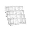 Songmics Gabion A Pierre | Songmics-4-Gabions-100-X-30-X-30-Cm-Ggb433