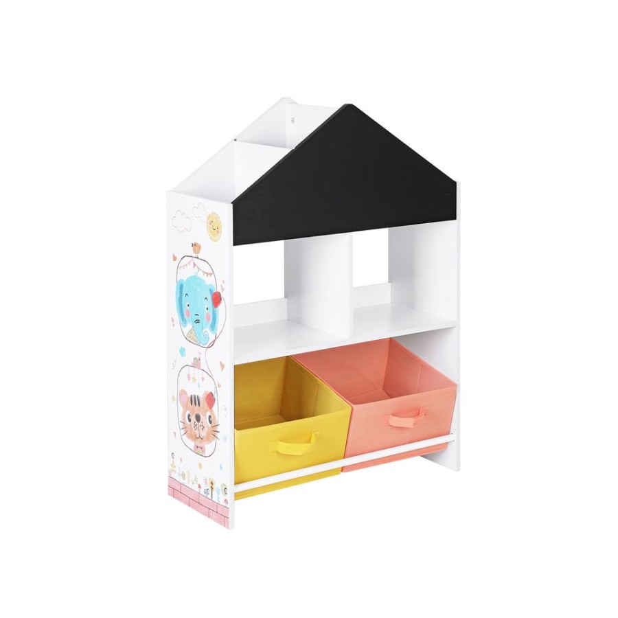 Songmics Meubles De Rangement Jouets | Songmics-Meuble-Enfant-Ardoise-Gkr320