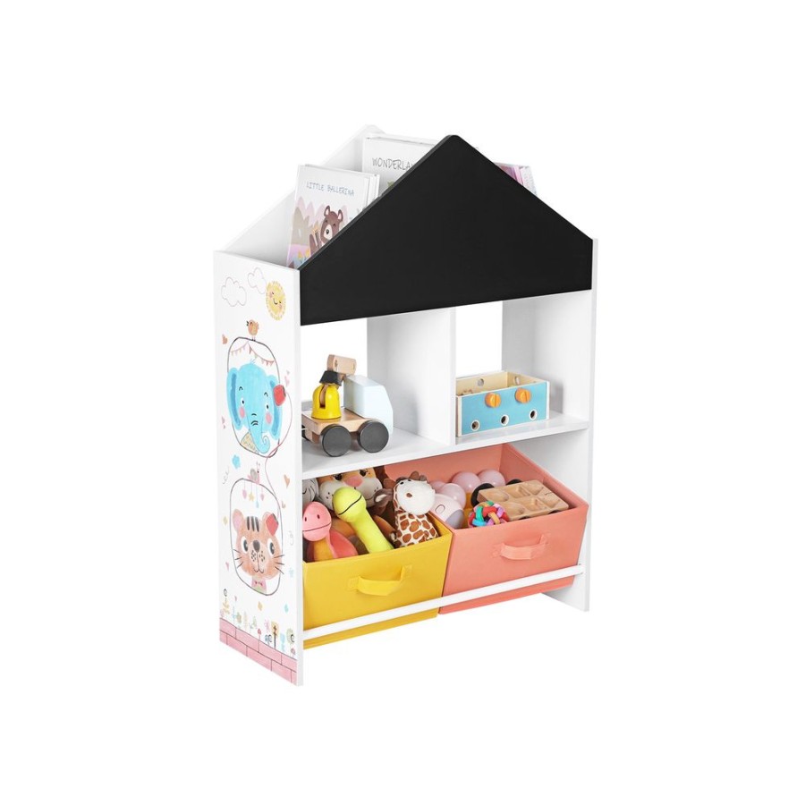 Songmics Meubles De Rangement Jouets | Songmics-Meuble-Enfant-Ardoise-Gkr320