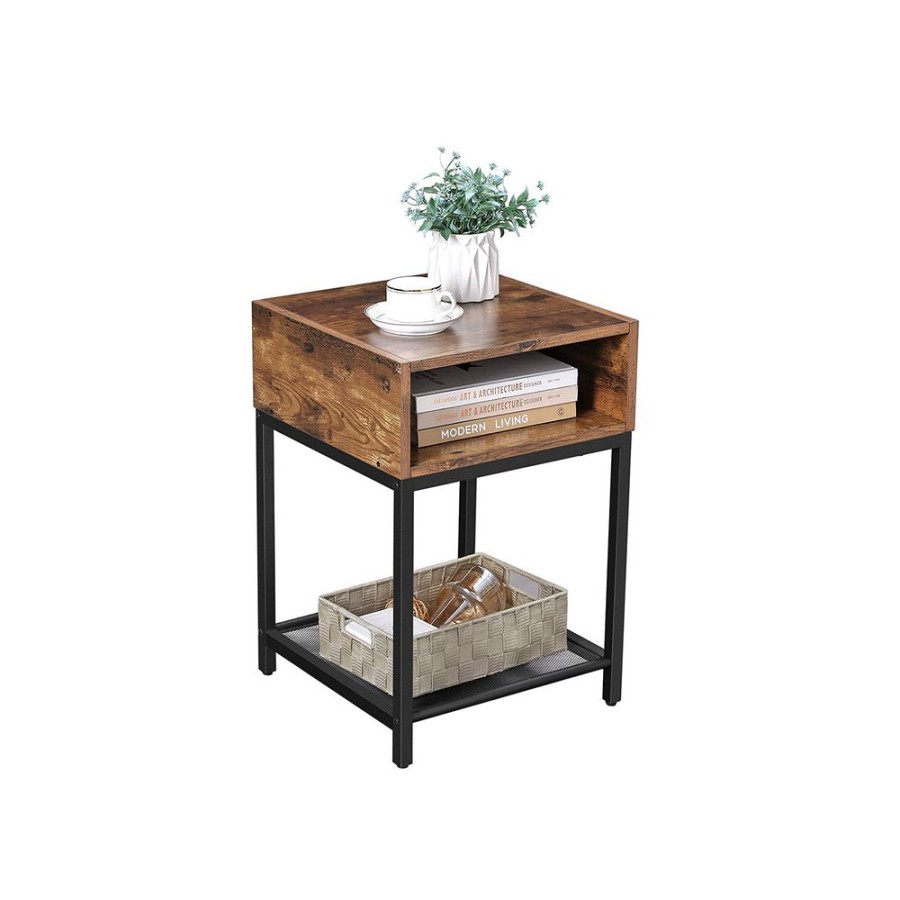 Songmics Tables D'Appoint | Vasagle-Table-Dappoint-Ouverte-Let46