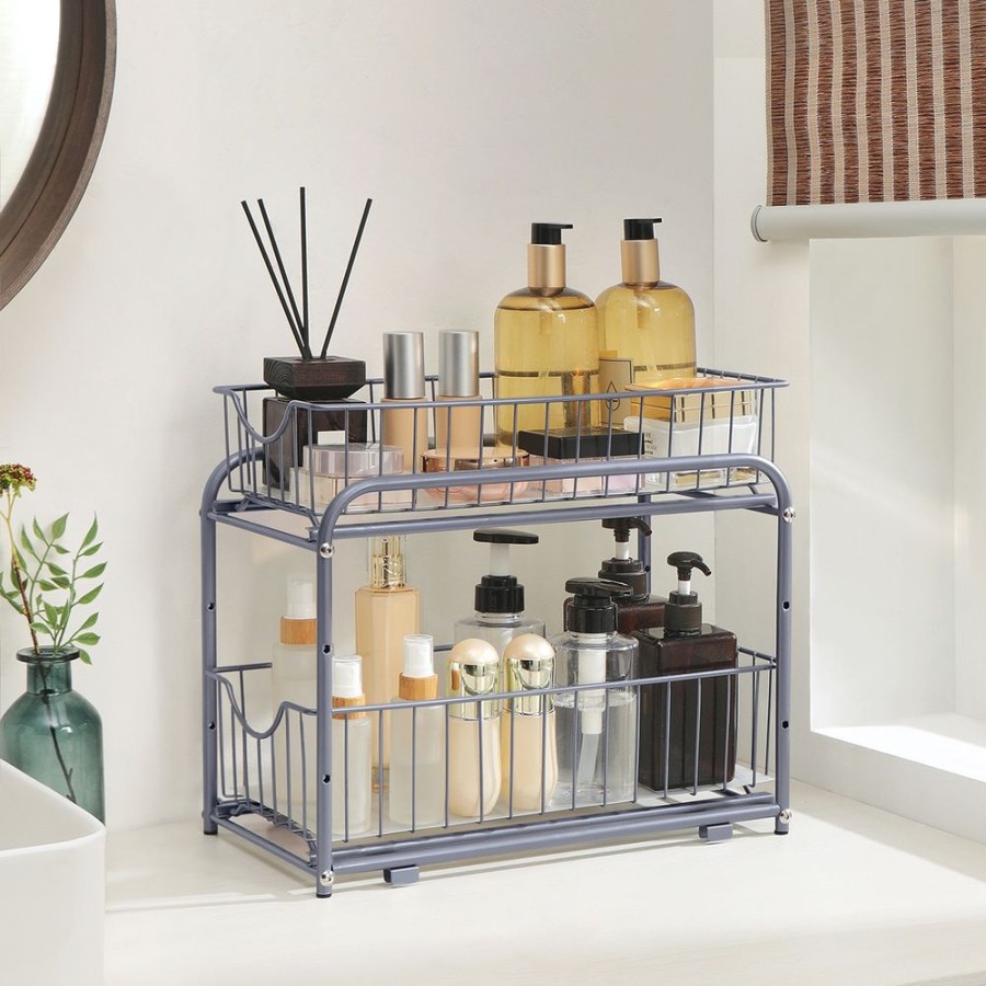 Songmics Etageres | Songmics-Etagere-De-Cuisine-2-Niveaux-Kcs017