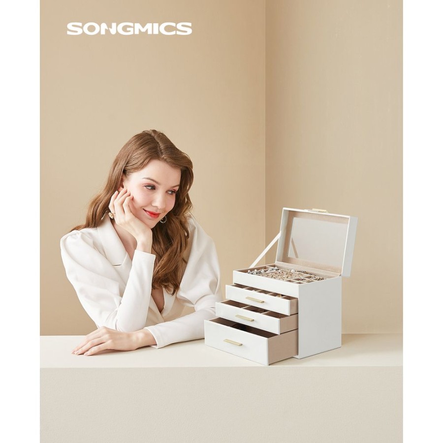 Songmics Boites A Bijoux | Songmics-Boite-A-Bijoux-A-4-Niveaux-Jbc161