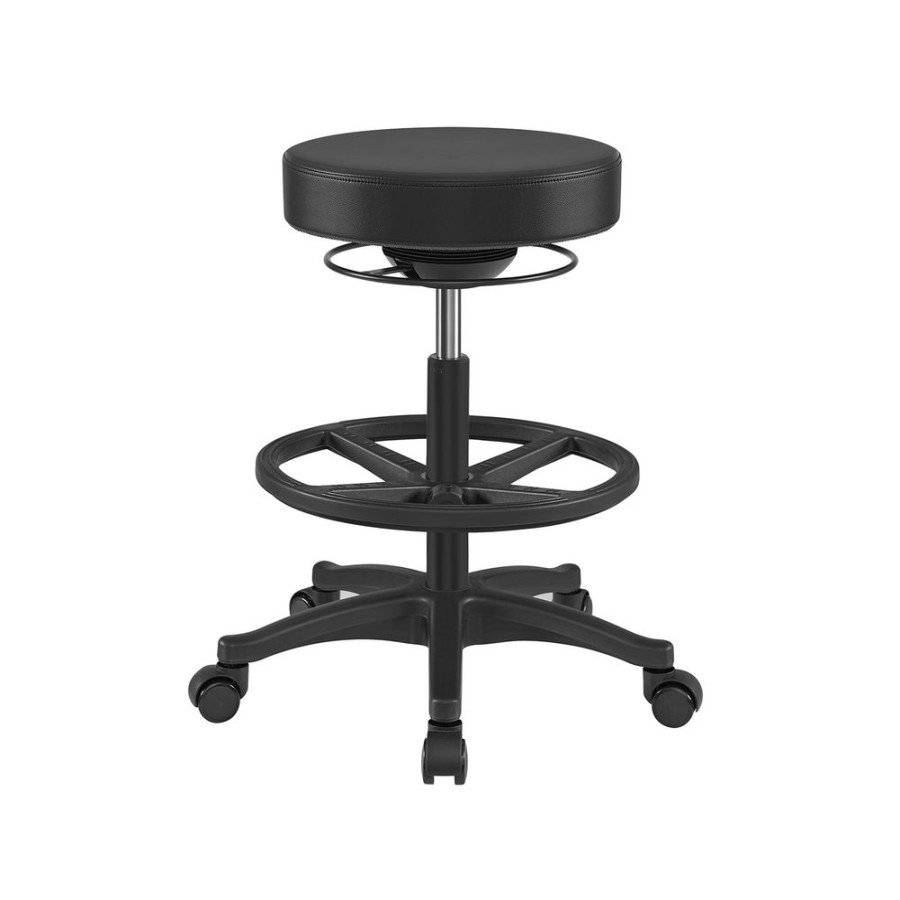 Songmics Tabourets | Songmics-Tabouret-Ergonomique-Noir-Osc007