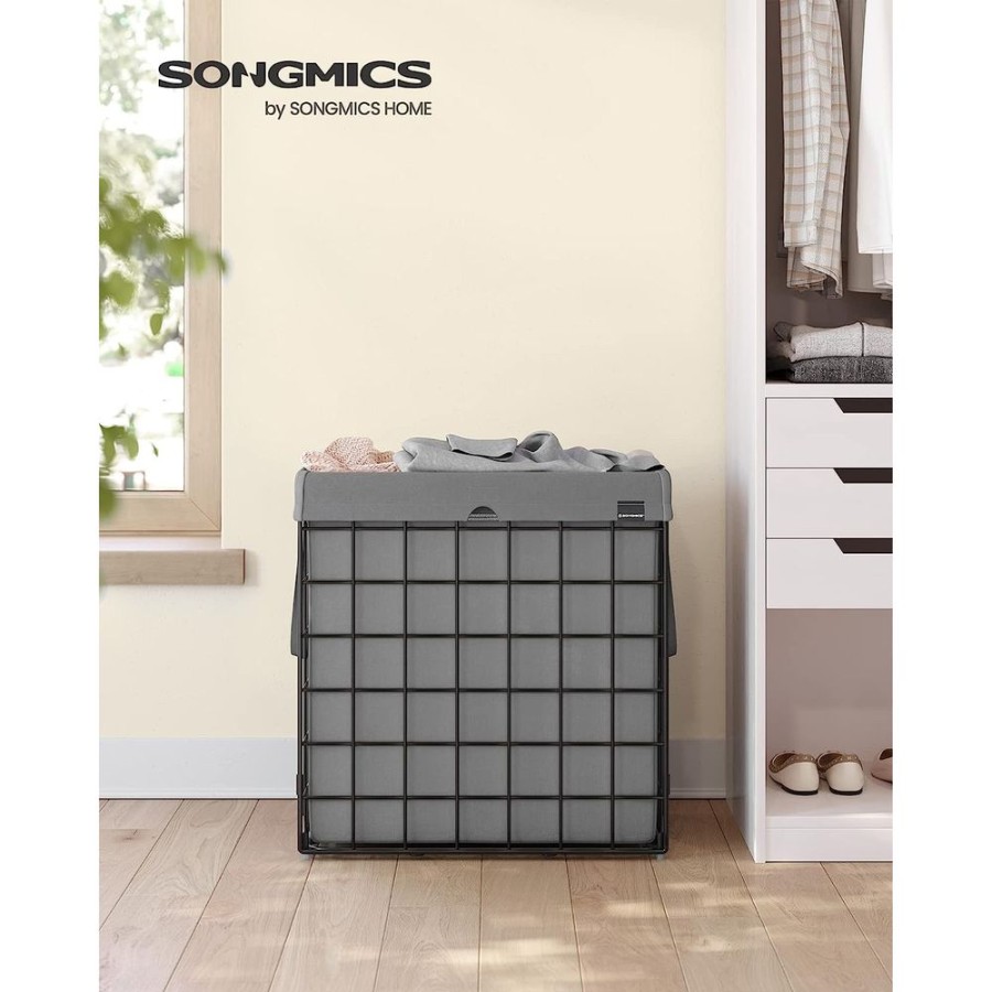 Songmics Paniers A Linge | Songmics-Panier-A-Linge-Sale-110L-Lcb190