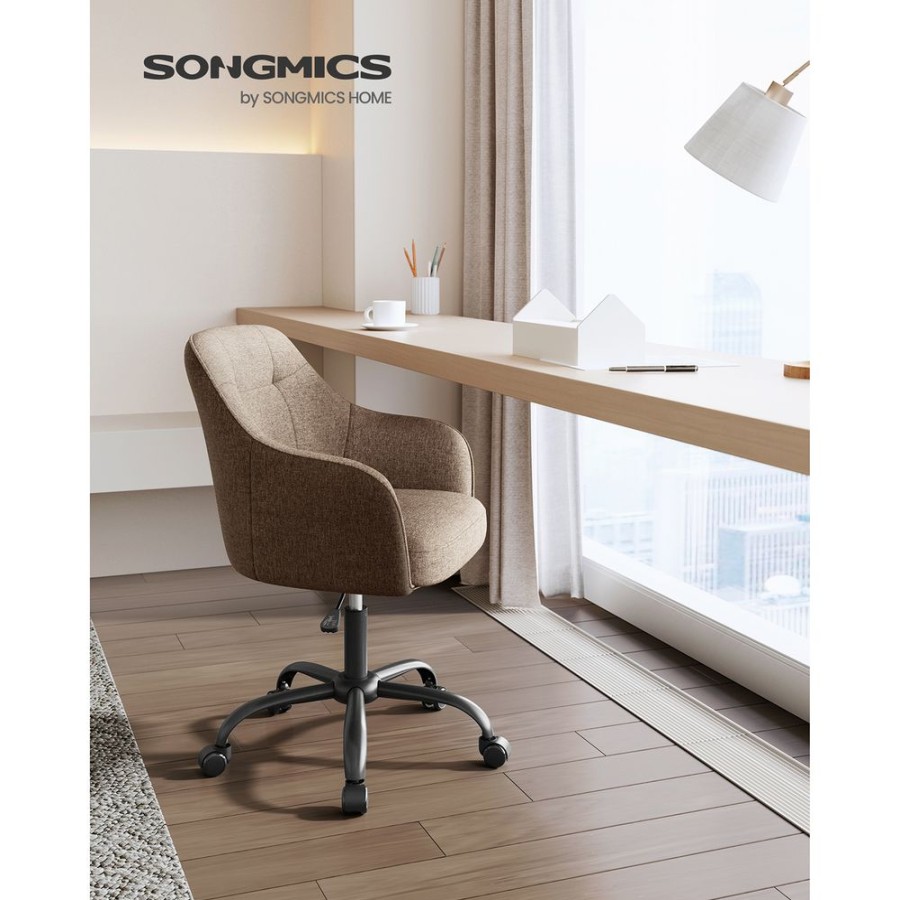 Songmics Fauteuils De Bureau | Songmics-Chaise-De-Bureau-Confortable-Ergonomique-Obg019