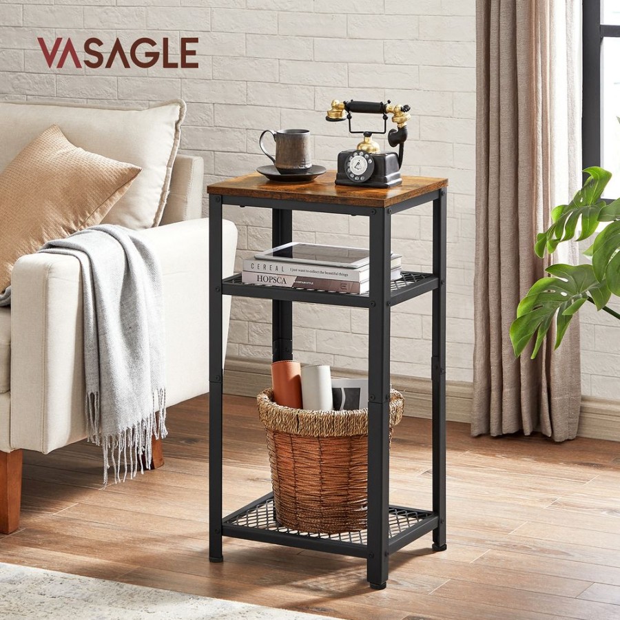 Songmics Tables D'Appoint | Vasagle-Table-Dappoint-Grille-Let75