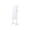 Songmics Armoires & Placards A Bijoux | Songmics-Armoire-A-Bijoux-Sur-Pied-Blanc-Jjc002