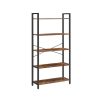 Songmics Etageres & Bibliotheques | Vasagle-Etagere-5-Niveaux-Industriel-Lls081