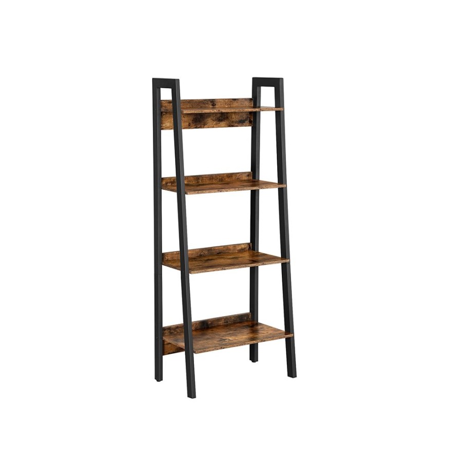 Songmics Etageres & Bibliotheques | Vasagle-Etagere-Echelle-Industriel-Lls054