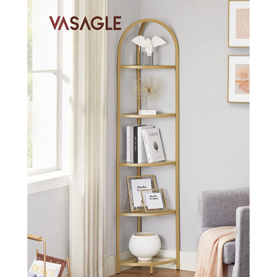 Songmics Etageres | Vasagle-Etagere-Dangle-En-Verre-Lgt810