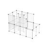 Songmics Cages Pour Chien | Feandrea-Enclos-Modulable-143-X-73-X-93-Cm-L-X-L-X-H-Lpc03